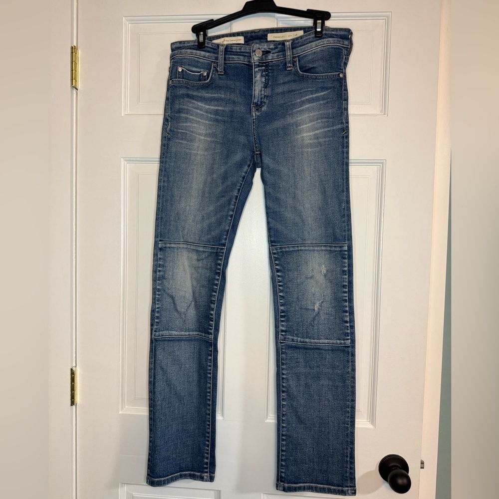 Anthropologie Pilcro and the Letterpress Parallel Straight Jean